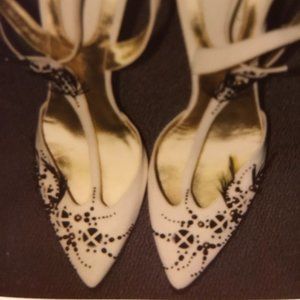 Bottega Veneta Ostrich Stiletto - Rare